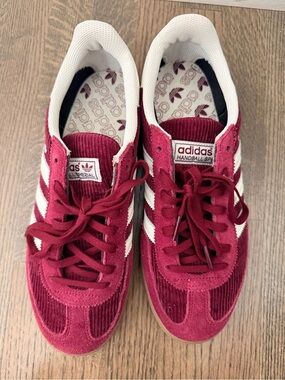 adidas Originals Handball Spezial in Burgundy and Cream